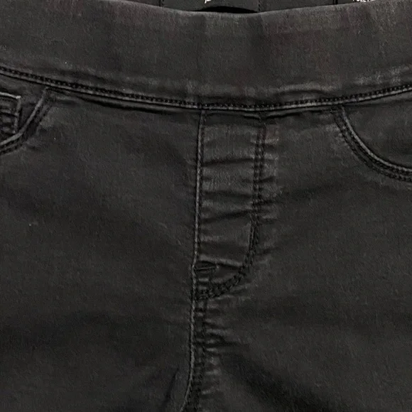 Nine West Jeans Black Heidi Pull On Skinny Jeggings Ankle Length 4 - Picture 12 of 16